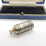 WW1 Sterling Silver 42cm Gamma Howitzer Imperial German Pendant c1915 Antique
