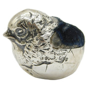 Sampson Mordan Sterling Silver Novelty Chick Pin Cushion Antique 1913 Chester