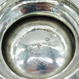 George IV Pair of Sterling Silver Order of Bath Salt Cellars Antique 1828 London