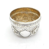 Victorian Sterling Silver William & Mary Coin Set Bowl Antique 1891 London