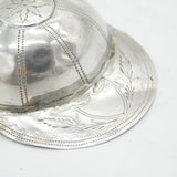 George III Sterling Silver Jockey Cap Tea Caddy Spoon Antique 1799 Birmingham