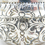 Victorian Sterling Silver William & Mary Coin Set Bowl Antique 1891 London