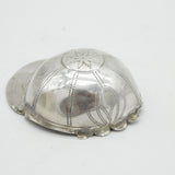 George III Sterling Silver Jockey Cap Tea Caddy Spoon Antique 1799 Birmingham