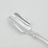 Victorian Sterling Silver Fiddle Pattern Stilton Scoop Spoon 1873 Sheffield