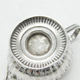 George II Sterling Silver Shilling Coin Set Cream Jug Antique c1750 London