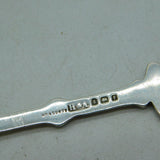 Edwardian Boxed Sterling Silver Yuletide Christmas Cutlery Set Antique 1905