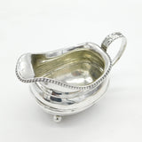 George III Sterling Silver Floral Cream Jug Antique 1798 London