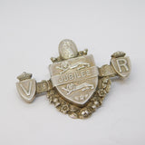 Victorian Sterling Silver Golden Jubilee Celebration Brooch Antique 1886 Bham