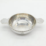 Art Deco Sterling Silver Two-Handled Quaich Cup Antique 1912 London