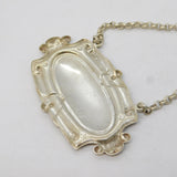 Victorian Sterling Silver Cognac Decanter Label Antique 1898 Chester