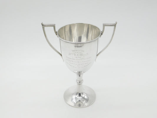 Edwardian Sterling Silver Middlesex Regiment Shooting Trophy Cup 1904 Sheffield