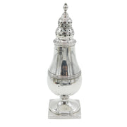 George III Sterling Silver Pedestal Sugar Caster Muffineer Antique 1803 London