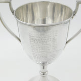 Edwardian Sterling Silver Middlesex Regiment Shooting Trophy Cup 1904 Sheffield