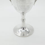Edwardian Sterling Silver Middlesex Regiment Shooting Trophy Cup 1904 Sheffield