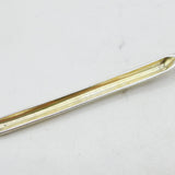 George III Sterling Silver Gilt Bone Marrow Scoop Antique 1766 London