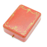 Art Deco French 18ct Gold, Platinum, Diamond & Ruby Drop Earrings Antique c1920s