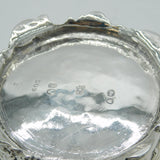 Victorian Sterling Silver Floral Decorated Christening Mug Antique 1844 London