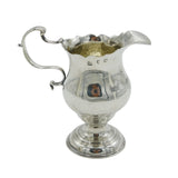 George III Sterling Silver Pedestal Cream Jug Antique 1767 London