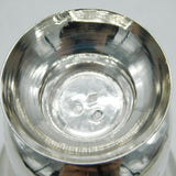 George III French .950 Silver Floral Pattern Wine Beaker Antique 1794 Georgian