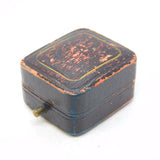 Boxed David Andersen Sterling Silver Gilt Enamel Thimble Antique c1930 Deco