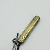 20th Century French .950 Silver Black-Yellow Enamel Ladies Compact Makeup Holder c1920