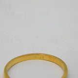 Victorian 18ct Yellow Gold Three-Stone Diamond Dress Ring Antique c1880