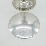 Sterling Silver 'IHS' Communion Chalice & Paten Antique 1929 London Art Deco