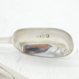 George IV Sterling Silver Pair of Egg Serving Tongs Antique 1830 London