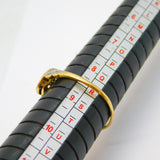 Victorian 18ct Yellow Gold Old-Cut Diamond Daisy Cluster Ring Antique c1880