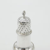 Georgian Sterling Silver Muffineer Caster 1773 London Robert Peaston Antique