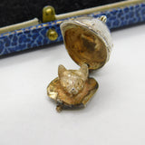 Sterling Silver Opening Fox Head in the Riding Hat Hunting Charm Vintage c1970
