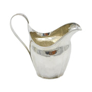 George III Newcastle Sterling Silver Fluted Cream Jug Antique c1780 T. Watson