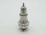 George II Sterling Silver Floral Muffineer Caster Antique 1759 London Georgian