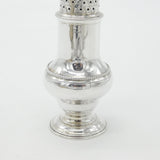 Georgian Sterling Silver Muffineer Caster 1773 London Robert Peaston Antique
