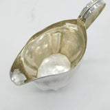 George III Newcastle Sterling Silver Fluted Cream Jug Antique c1780 T. Watson