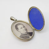 Victorian Aesthetic Movement Sterling Silver Sweetheart Locket Antique 1882 Birmingham
