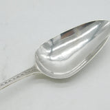 George III Exeter Sterling Silver Bright Cut Tablespoon Antique 1769 R. Jenkins