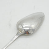 George III Exeter Sterling Silver Bright Cut Tablespoon Antique 1769 R. Jenkins