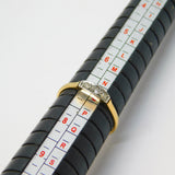 Victorian 18ct Yellow Gold Three-Stone Diamond Dress Ring Antique c1880