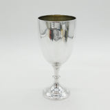 Sterling Silver Large Wine Goblet or Chalice Vintage 1961 Sheffield Viners