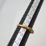 Victorian 18ct Yellow Gold Four-Stone Old-Cut Diamond Boat Ring Antique c1880