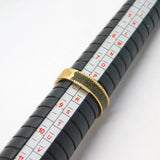 Victorian 9ct Yellow Gold Hairwork Mourning Ring Antique 1885 Chester