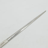 George IV Sterling Silver Greyhound Crest Meat Skewer Antique 1825 London