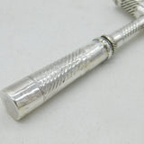 George III Sterling Silver Travelling Corkscrew Antique c1760