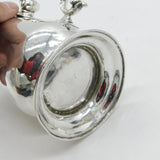 George III Sterling Silver Baluster Pint Tankard Mug Antique 1802 London