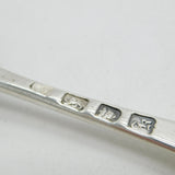 George III Sterling Silver Havovarian Pattern Serving Spoon Antique 1765 London