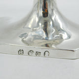 George III Scottish Sterling Silver Pedestal Cream Jug Antique 1796 Edinburgh