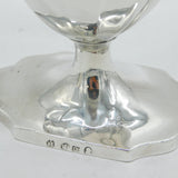 George III Scottish Sterling Silver Pedestal Cream Jug Antique 1796 Edinburgh