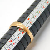 Edwardian 9ct Gold, Black Enamel & Seed Pearl Mourning Ring Antique 1904 Chester