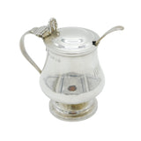 George IV Sterling Silver Barrel Form Mustard Pot Antique 1824 London